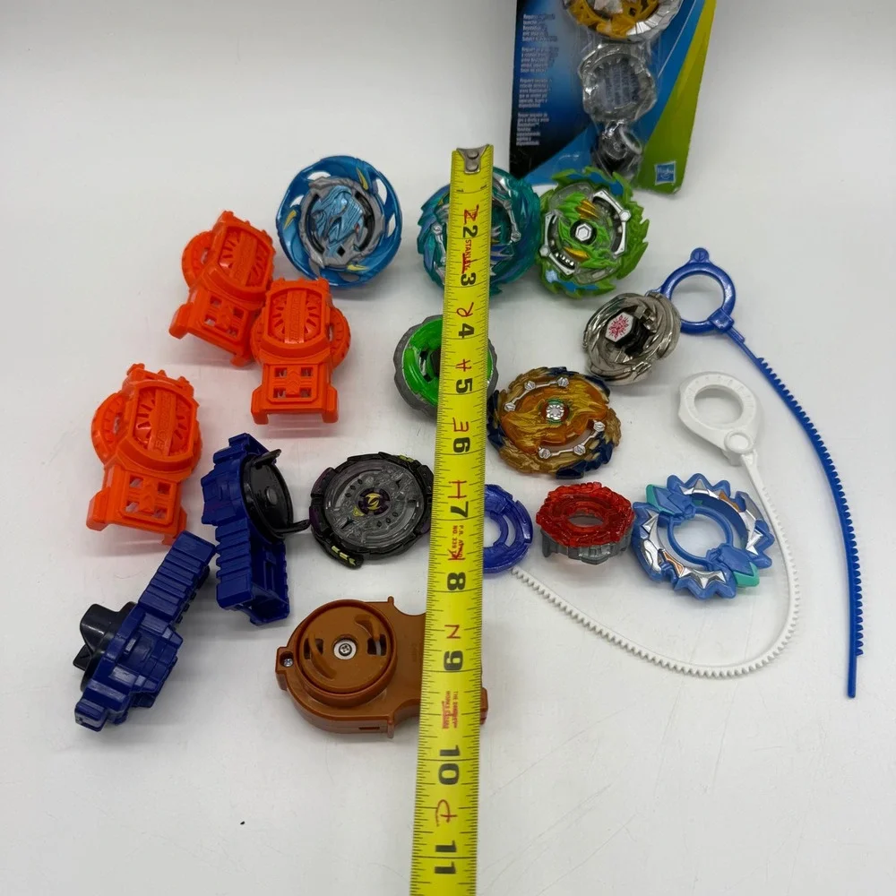 Hasbro Beyblade Burst Turbo Slingshock Metal Fusion Kids OS Multicolor Lot - Picture 3 of 3
